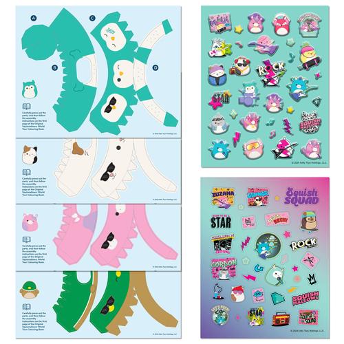 Squishmallows Creative Colouring Kit