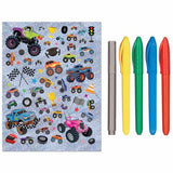 Kaleidoscope Colouring Kit Monster Machines