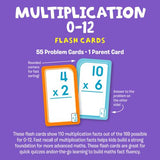 School Zone Multiplication 0-12 Flash Cards