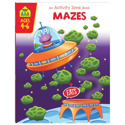 School Zone Activity Zone Mazes