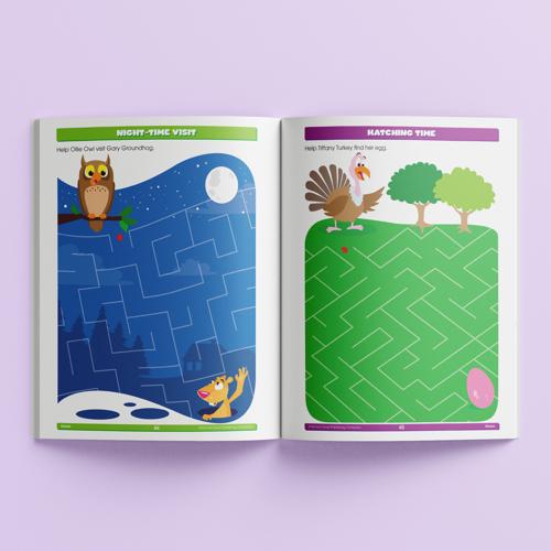 School Zone Activity Zone Mazes