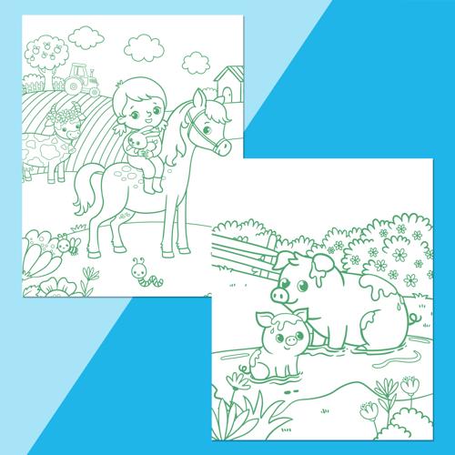 Colour-Me-Magnets Farmyard