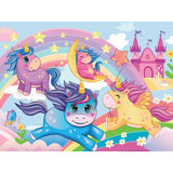 Junior Jigsaw Carry & Play Rainbow Unicorns