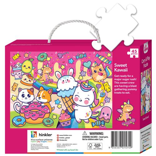 Junior Jigsaw Carry & Play Sweet Kawaii
