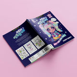 Kaleidoscope Pop Velvet Colouring Kreepy Kawaii