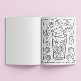Kaleidoscope Coloring Scented Stickers Totally Kawaii