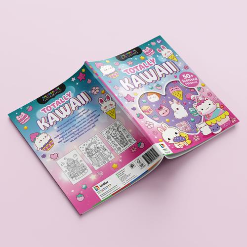 Kaleidoscope Coloring Scented Stickers Totally Kawaii