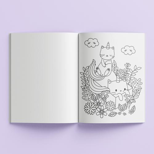 Kaleidoscope Coloring Scented Stickers Totally Magical