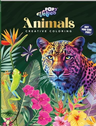 Art Maker Pop Velvet Coloring Animals
