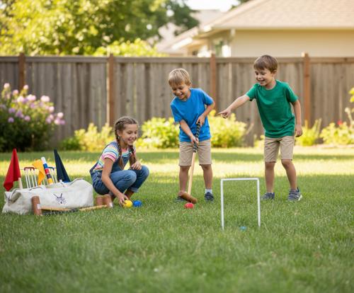 Vintage Family Croquet