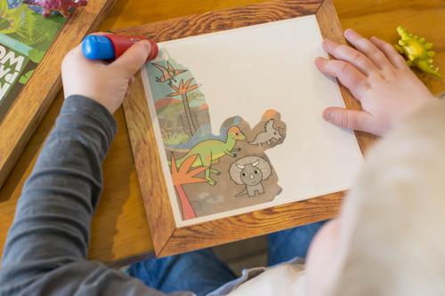 Magic Painting World - Dinosaurs
