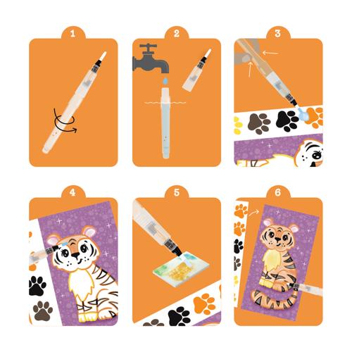 Paint A Picture Set - Wild Animals