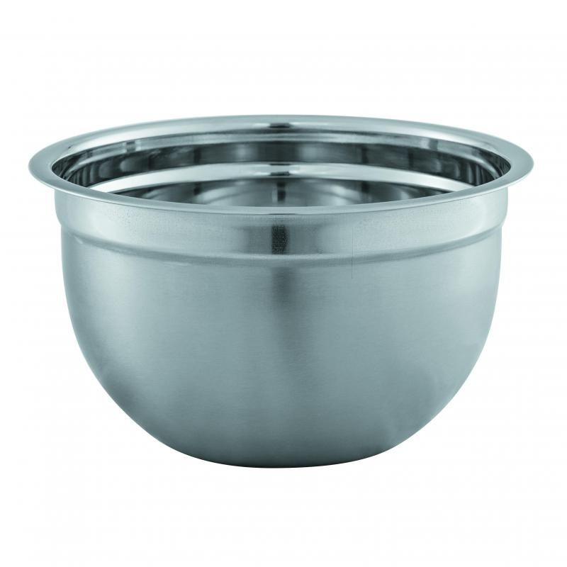 Avanti Deep Stainless Mixing Bowl 26cm, lightweight stainless steel, perfect for mixing batters, salads, and easy cleanup.