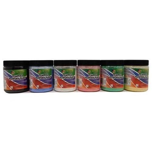 Tempera Powder Brilliant Red 250 G Jar