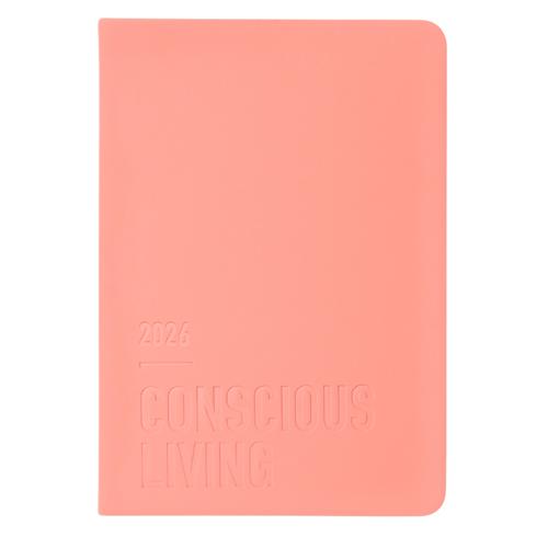 Letts of London Diary Conscious A6 DTP Clay 2026