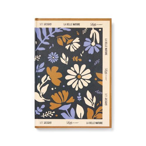 Letts of London Diary La Belle Nature A6 WTV Blue 2026