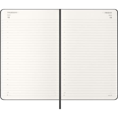 Moleskine Diary 12 Month Daily HC Large Black 2026