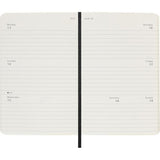 Moleskine Diary 12 Month Weekly Horizontal SC Pocket Black 2026