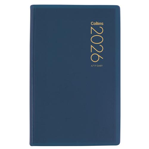 Collins Diary A71P Navy 2026
