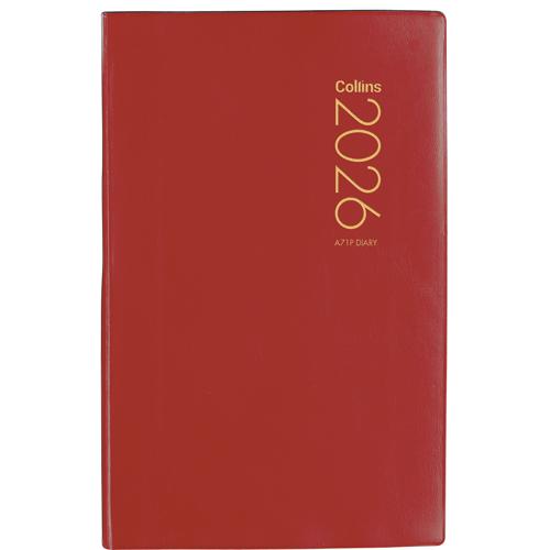 Collins Diary A71P Red 2026