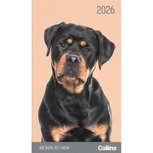 Collins Diary Slim Cats & Kittens Month to View 2026
