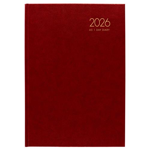 Windsor A51 DTP Diary Red 2026