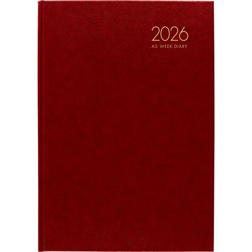 Windsor A53 WTV Diary Red 2026