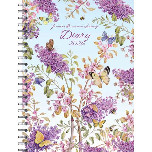 Collins J. Brinkman Flower Series 230x167MM WTV Wiro Diary 2026