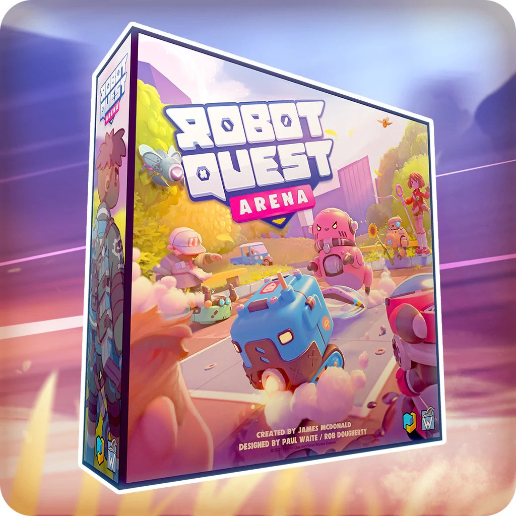 Robot Quest Arena Board Game
