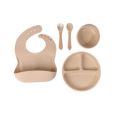 Silicone Feeding Set - Beige - Baby First