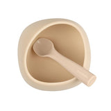 Silicone Suction Bowl - Beige - Mombella
