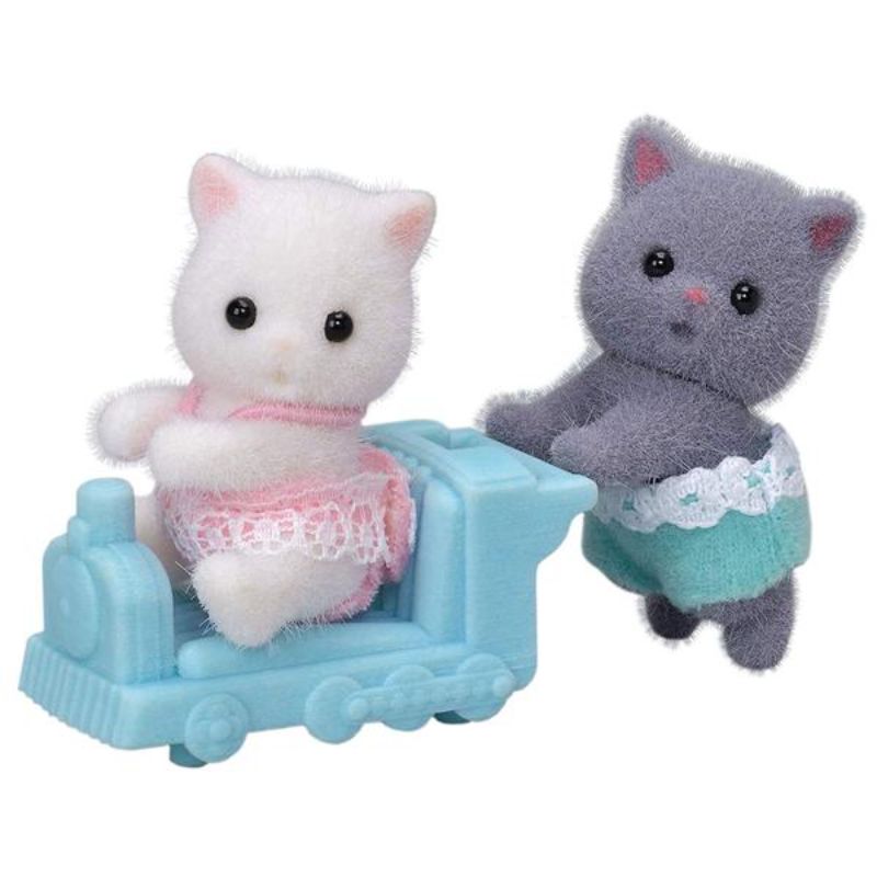 Sylvanian Families Persian Cat Twins