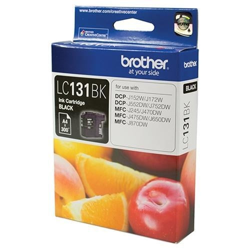 LC131 / LC 131BK Black Brother Original Cartridge