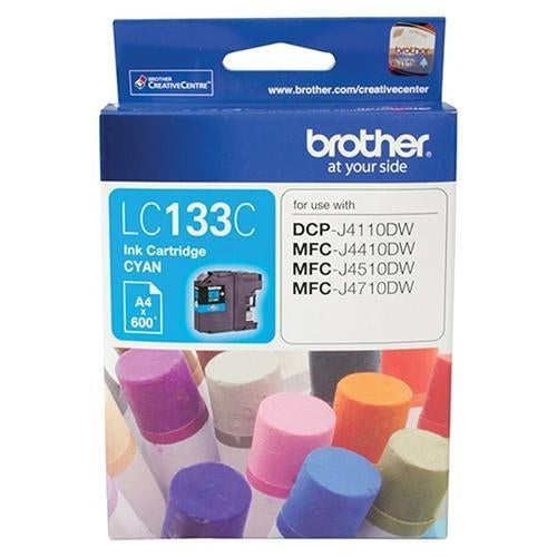 LC133 / LC 133C Cyan Brother Original Cartridge