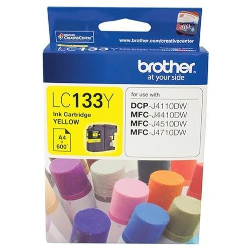 LC133 / LC 133Y Yellow Brother Original Cartridge