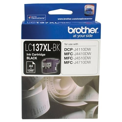 LC137 / LC 137XLBK Black Brother Original Cartridge