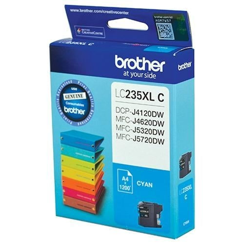 LC235 / LC 235 / LC235XL C Cyan High Capacity Brother Original Cartridge