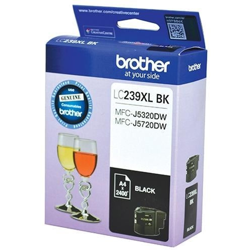 LC239 / LC 239 / LC239XL BK High Capacity Black Brother Original Cartridge