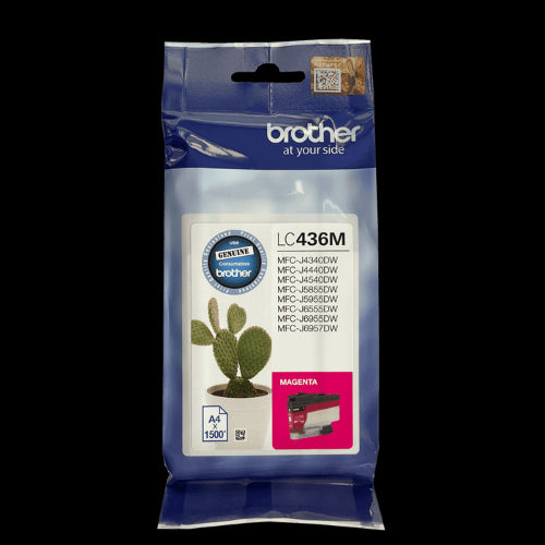 LC436 / LC 436 Brother Original Cartridge Magenta