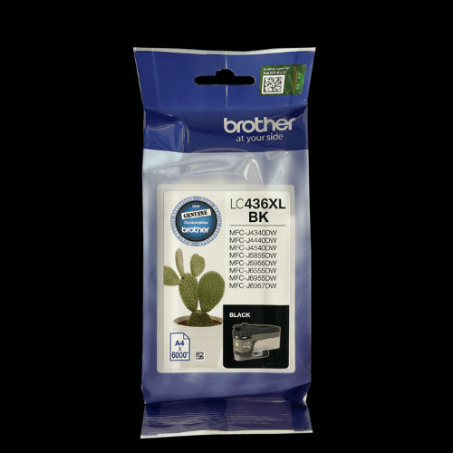 LC436XL / LC436XLBK Brother Original Cartridge Black