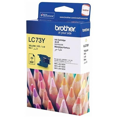 LC73 / LC 73Y Yellow Brother Original Cartridge