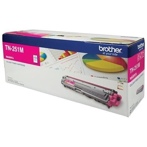 Brother TN251 / TN 251M Magenta Genuine Toner