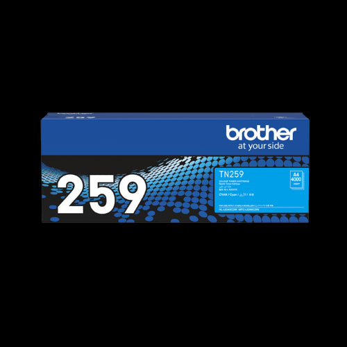 Brother TN259 Genuine Cyan Toner Cartridge