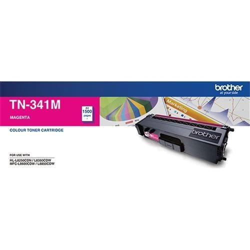 Brother TN341 / TN 341M Magenta Genuine Toner