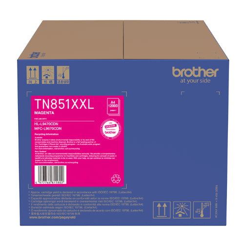 Brother TN851XXLM / TN851XXL Magenta Super High Capacity Toner
