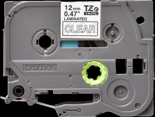 Brother TZe135 12mm TZ Tape White on Clear