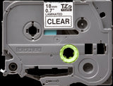 Brother TZe141 18mm TZ Tape Black on Clear