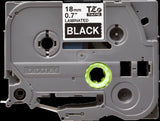 Brother TZe345 18mm TZ Tape White on Black