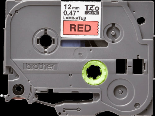 Brother TZe431 12mm TZ Tape Black on Red