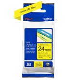 Brother TZe651 24mm TZ Tape Black on Yellow